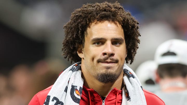 Atlanta Falcons outside linebacker Bralen Trice missed his entire rookie season due to a knee injury.