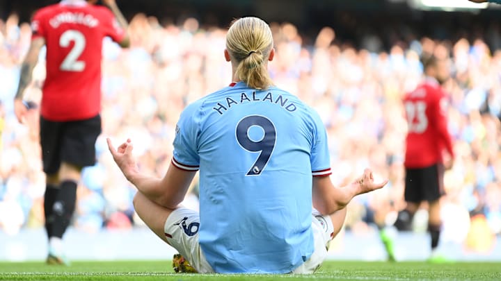 Haaland está "voando" com a camisa do Manchester City