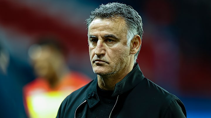 Christophe Galtier ne dirige pas l'entrainement du PSG ce jeudi.