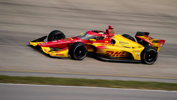 Alex Palou, Chip Ganassi Racing, Nashville Superspeedway, IndyCar