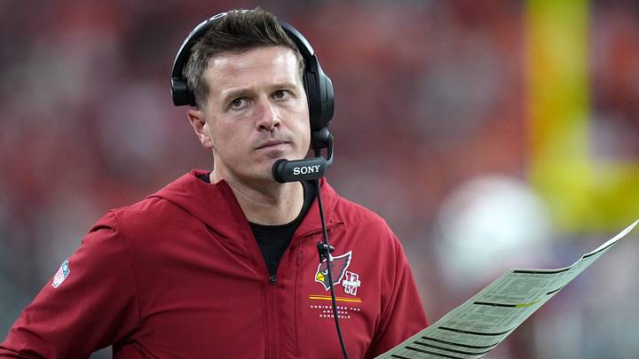 Arizona Cardinals head coach Mike LaFleur walks the sidelines as they play the Denver Broncos at State Farm Stadium in Glendale on Oct. 25, 2026. Arizona Cardinals head coach Mike LaFleur walks the sidelines as they play the Denver Broncos at State Farm Stadium in Glendale on Oct. 25, 2026.