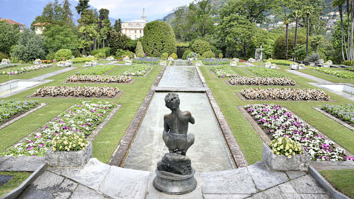 Villa Taranto in Verbania, Italy.