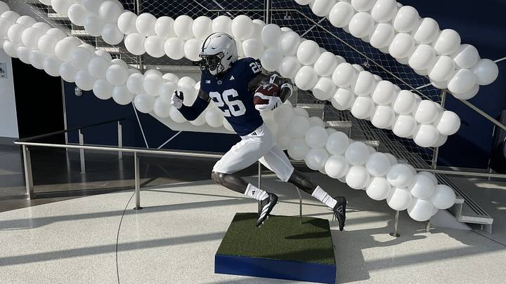 A view of Penn State football's new uniforms under the new adidas contract.