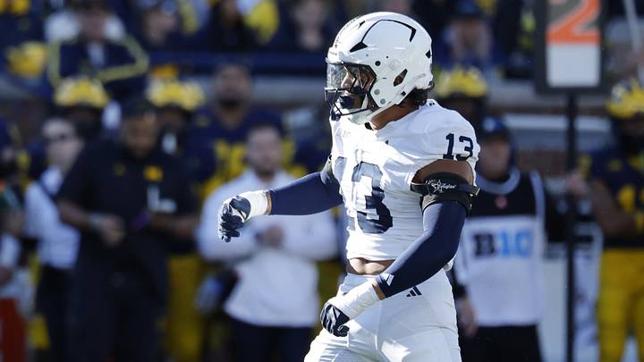 Penn State Nittany Lions linebacker Tony Rojas (13) Penn State Nittany Lions linebacker Tony Rojas (13)