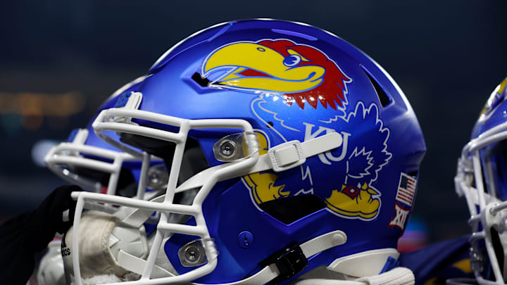 Kansas football helmet