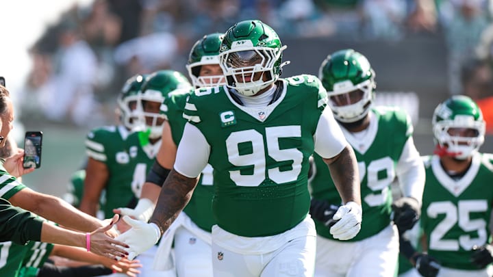 NY Jets defensive tackle Quinnen Williams NY Jets defensive tackle Quinnen Williams