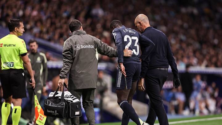 Ferland Mendy s'est blessé face à l'Espanyol Barcelone