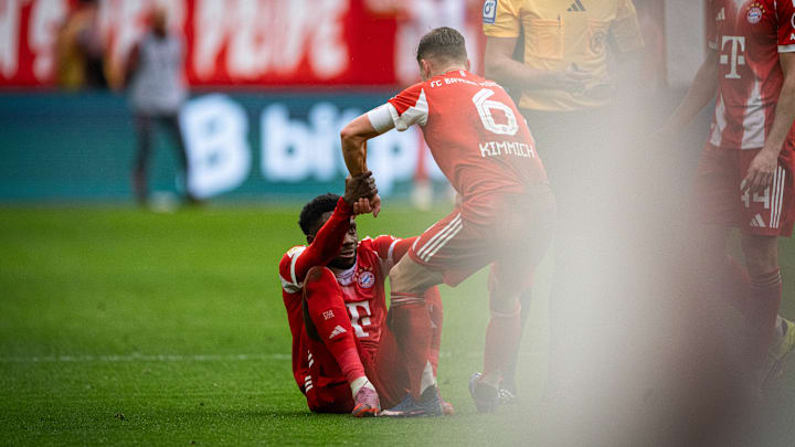 Alphonso Davies wird immer wieder von Verletzungen zurückgeworfen