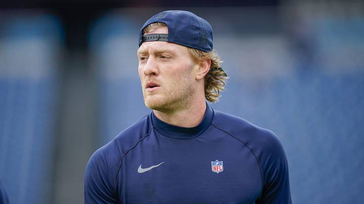 Tennessee Titans quarterback Will Levis (8) warms up before the Titans play the Bengals at Nissan Stadium in Nashville, Tenn., Sunday, Dec. 15, 2024. Tennessee Titans quarterback Will Levis (8) warms up before the Titans play the Bengals at Nissan Stadium in Nashville, Tenn., Sunday, Dec. 15, 2024.