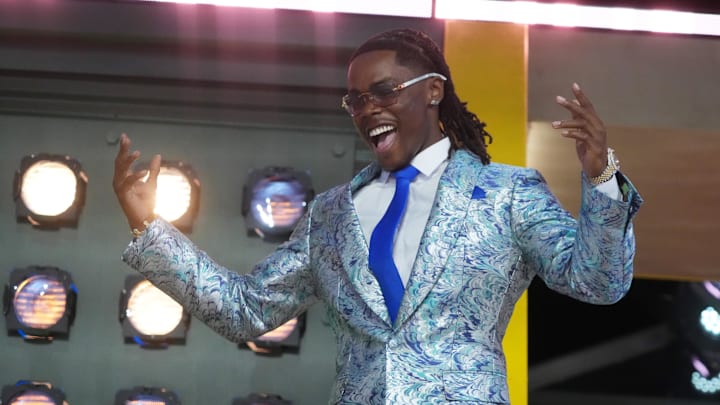 Hairston was fired up on draft night.