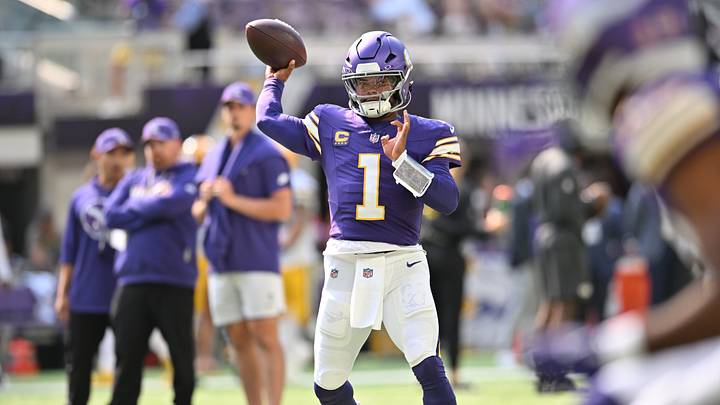 Minnesota Vikings quarterback Kyler Murray. Minnesota Vikings quarterback Kyler Murray.