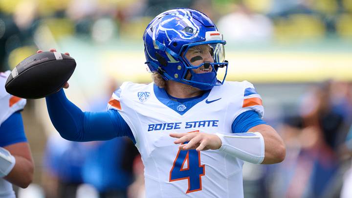Maddux Madsen and Boise State are favorites at Washington State.