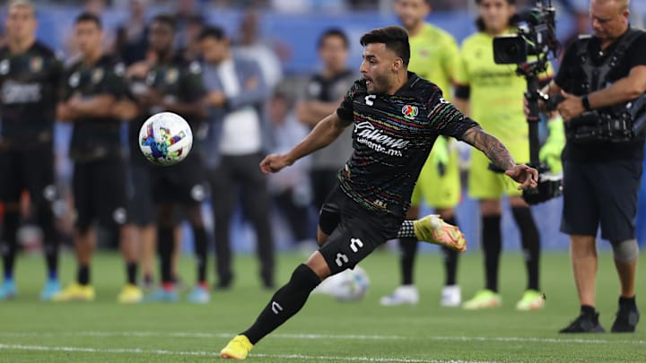 Alexis Vega en el 2022 MLS All-Star Game - Skills Challenge.