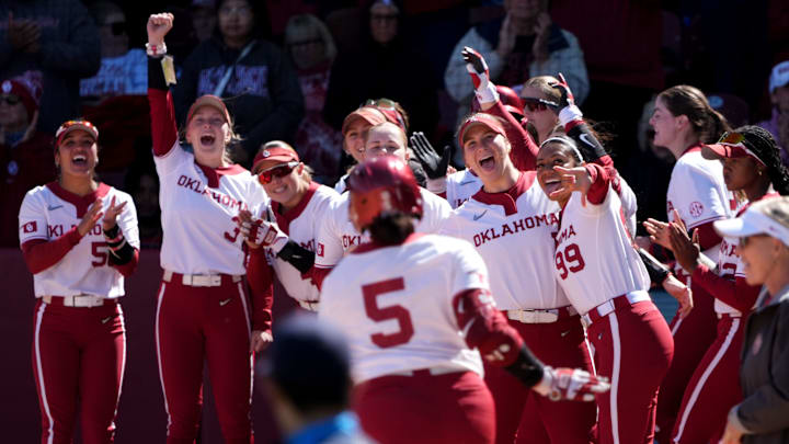 Oklahoma is the No. 3 seed in the 2026 NCAA Softball Tournament. Oklahoma is the No. 3 seed in the 2026 NCAA Softball Tournament.