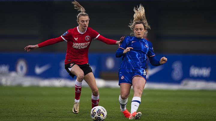 Chelsea v Charlton Athletic - Adobe Women's FA Cup - Fourth Round - Kingsmeadow Chelsea v Charlton Athletic - Adobe Women's FA Cup - Fourth Round - Kingsmeadow