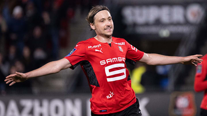 Lovro Majer sous ses couleurs rennaises