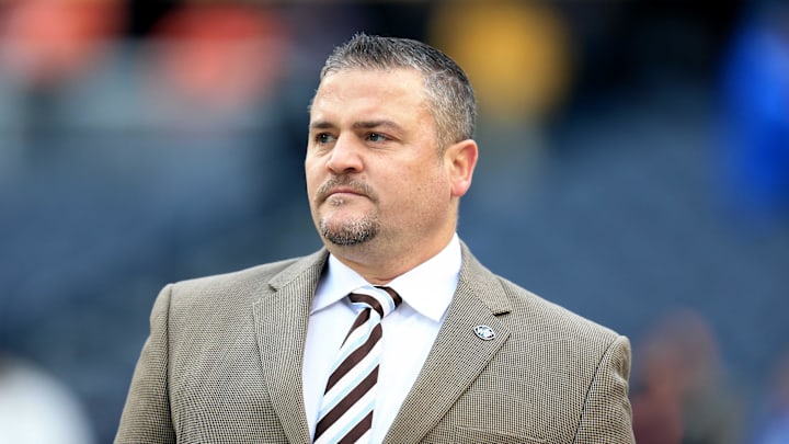 Dec 21, 2014; Chicago, IL, USA; Detroit Lions senior personnel executive Brian Xanders against the Chicago Bears at Soldier Field. The Lions defeated the Bears 20-14. Mandatory Credit: Andrew Weber-Imagn Images Dec 21, 2014; Chicago, IL, USA; Detroit Lions senior personnel executive Brian Xanders against the Chicago Bears at Soldier Field. The Lions defeated the Bears 20-14. Mandatory Credit: Andrew Weber-Imagn Images
