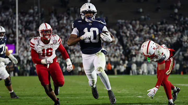 Penn State running back Nicholas Singleton Penn State running back Nicholas Singleton