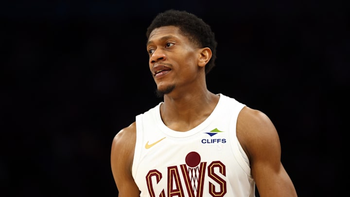Jan 30, 2026; Phoenix, Arizona, USA; Cleveland Cavaliers forward De'Andre Hunter (12) against the Phoenix Suns at Mortgage Matchup Center. Jan 30, 2026; Phoenix, Arizona, USA; Cleveland Cavaliers forward De'Andre Hunter (12) against the Phoenix Suns at Mortgage Matchup Center.