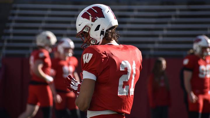 Wisconsin safety Cairo Skanes. Wisconsin safety Cairo Skanes.