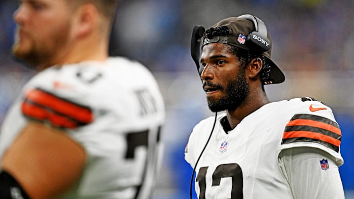 Cleveland Browns quarterback Shedeur Sanders is still behind Dillon Gabriel on the depth chart.