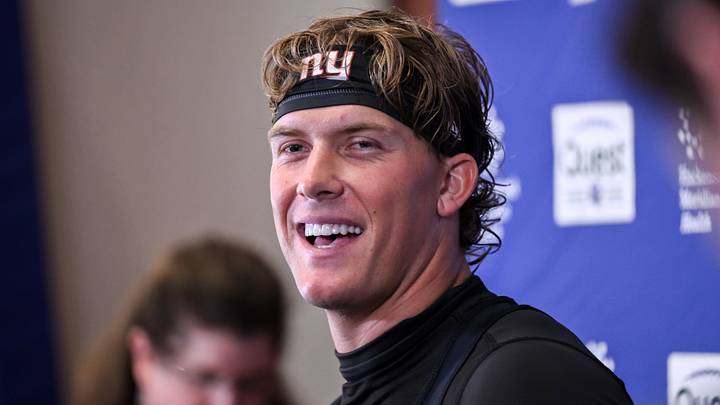 New York Giants quarterback Jaxson Dart New York Giants quarterback Jaxson Dart