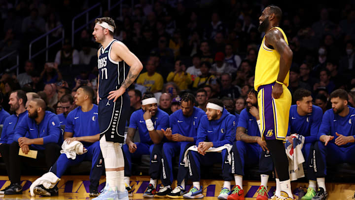 Dallas Mavericks v Los Angeles Lakers
