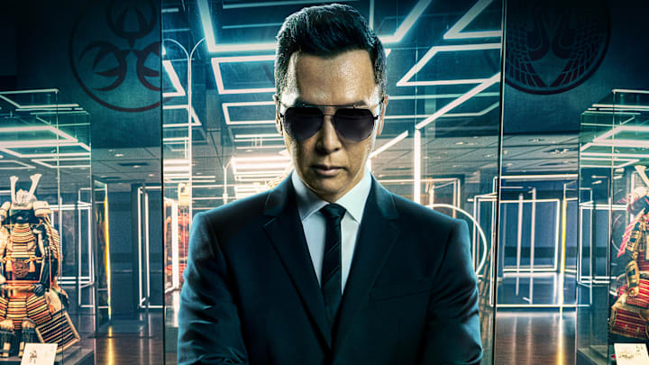 John Wick 4 in theaters March 24, 2023. Donnie Yen as Caine.