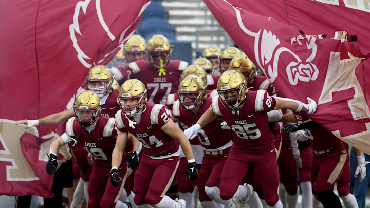 OHSAA Division III state final between Bishop Watterson and Toledo Central Catholic at Tom Benson Hall of Fame Stadium. Friday, December 6, 2024