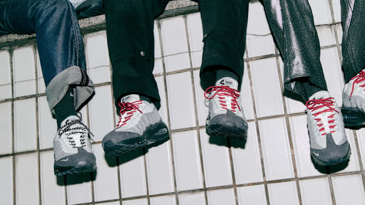 The Nike Air Max 95 City Pack "Seongsu" colorway.