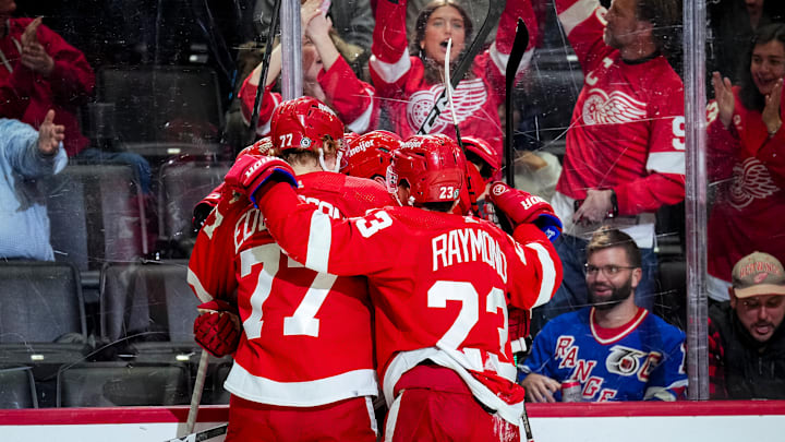 New York Rangers v Detroit Red Wings