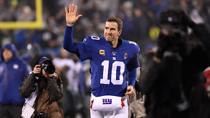 Eli Manning fue una estrella en el conjunto de los Giants