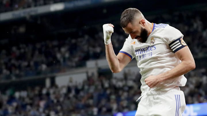 Benzema marcou o seu na goleada sobre o Levante