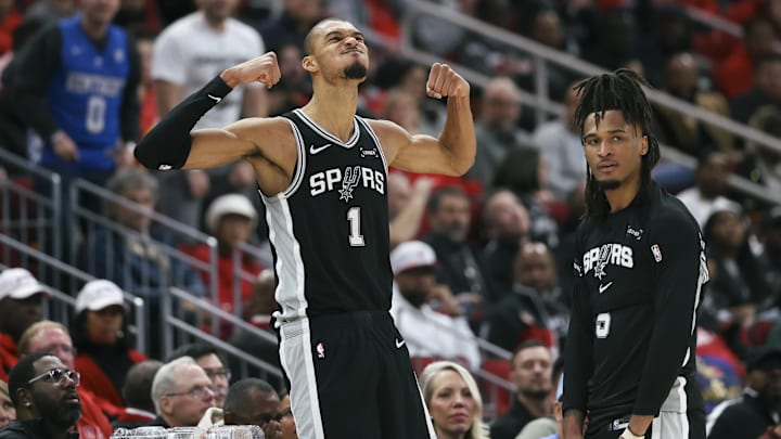 Victor Wembanyama and Stephon Castle Victor Wembanyama and Stephon Castle