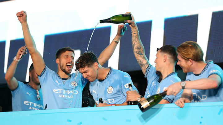 Ruben Dias, Kyle Walker, John Stones