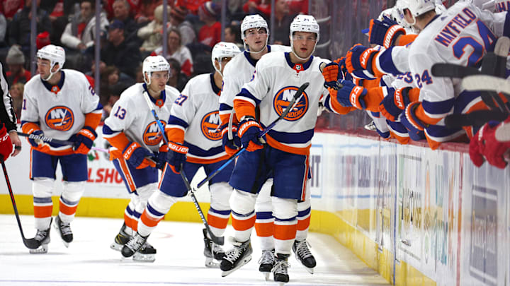 New York Islanders v Detroit Red Wings