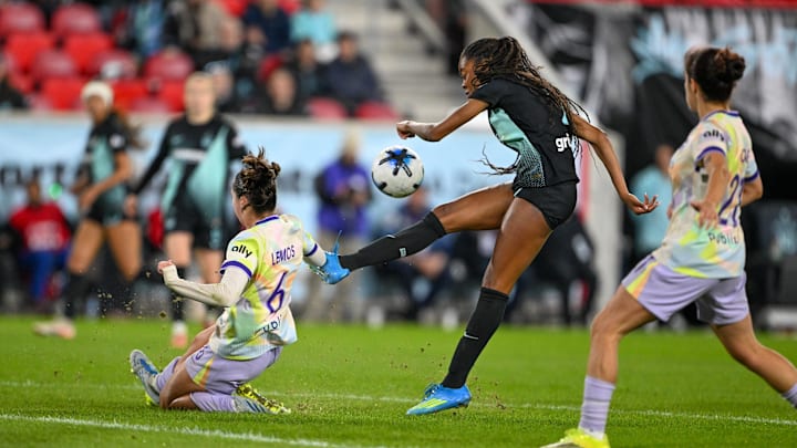 Jordynn Dudley of Gotham FC Jordynn Dudley of Gotham FC