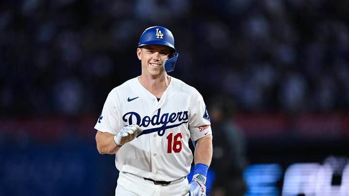 Apr 24, 2026; Los Angeles, California, USA; Los Angeles Dodgers catcher Will Smith (16) rounds the bases after hitting a three run home run during the third inning against the Chicago Cubs at Dodger Stadium. Mandatory Credit: William Liang-Imagn Images