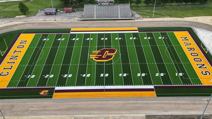 Clinton High School in Illinois has cancelled the remainder of its varsity football season after this week. Clinton High School in Illinois has cancelled the remainder of its varsity football season after this week.