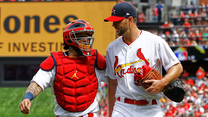 Adam Wainwright y Yadier Molina han sido pareja de pitcher y catcher por más de 300 partidos