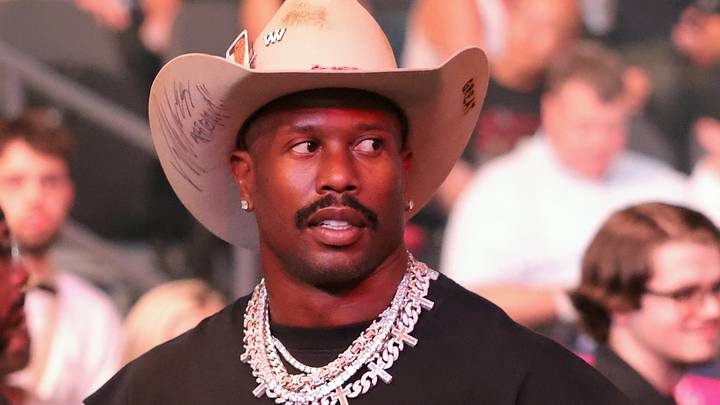NFL player Von Miller looks on before King Green fights Terrance McKinney in a lightweight bout during UFC 329 at T-Mobile Arena NFL player Von Miller looks on before King Green fights Terrance McKinney in a lightweight bout during UFC 329 at T-Mobile Arena