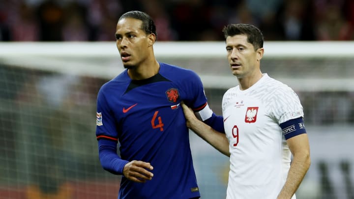 Robert Lewandowski, Virgil van Dijk Robert Lewandowski, Virgil van Dijk