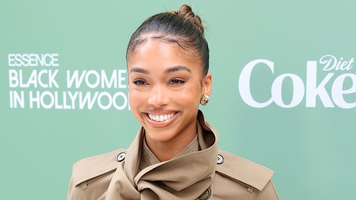 Lori Harvey attends the 2025 ESSENCE Black Women In Hollywood Awards in Los Angeles, California in February 2025.