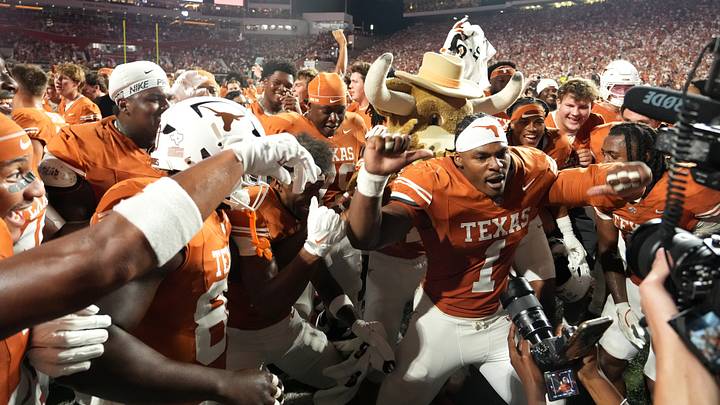 Texas used a large fourth-quarter comeback to upset No. 1 Ohio State. Texas used a large fourth-quarter comeback to upset No. 1 Ohio State.