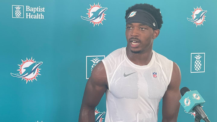 Miami Dolphins CB Storm Duck is heading into his second NFL season.