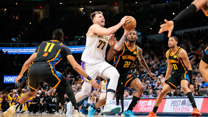 Los Angeles Lakers v Oklahoma City Thunder
