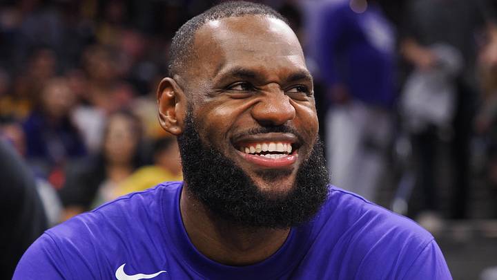 Los Angeles Lakers star LeBron James.