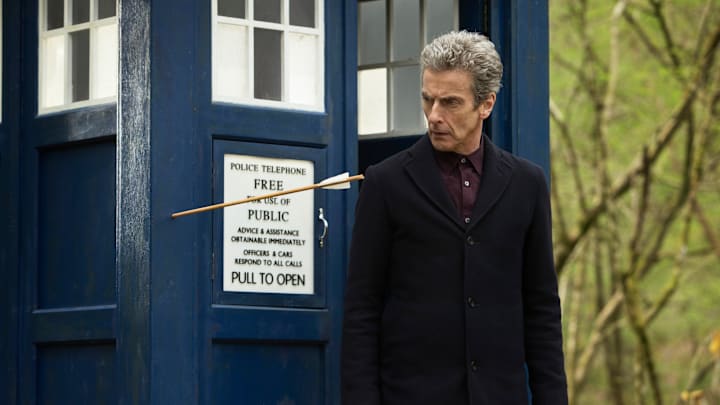 Picture shows: Peter Capaldi as The Doctor.. Image Courtesy Adrian Rogers/BBC