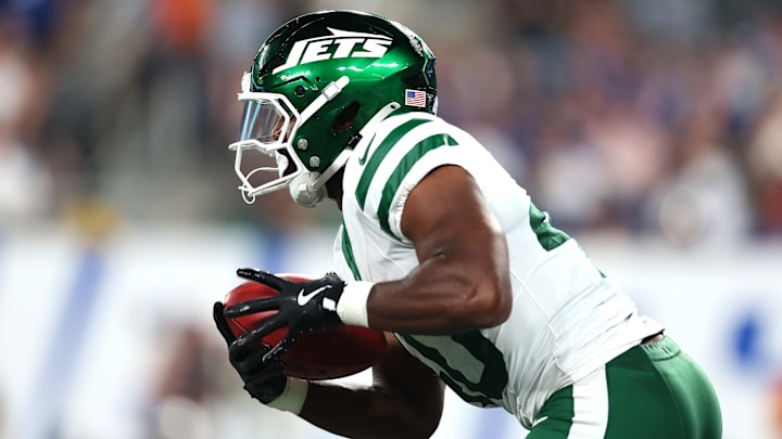 NY Jets running back Donovan Edwards
