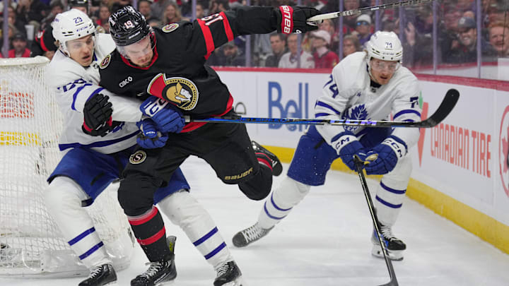 Drake Batherson, Calle Jarnkrok, Bobby McMann - Game Six